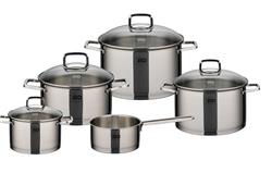 Bộ nồi Inox 5 chiếc Elo STRAITLINE