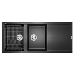 Chậu rửa bát Konox Granite Sink Livello Smart 1160 – Black