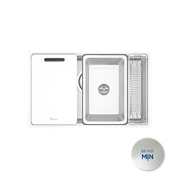 Chậu rửa bát phong cách Nhật bề mặt mịn Konox Tari 7648SM