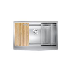 Chậu rửa bát Konox Workstation Sink – Apron Sink KN8051AS Curve