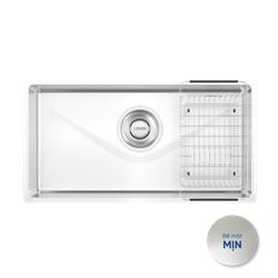 Chậu rửa bát phong cách Nhật bề mặt mịn Konox Tari 870SM