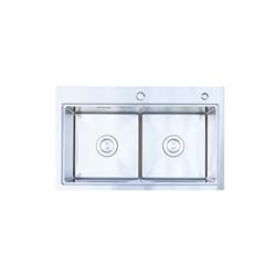 CHẬU RỬA BÁT 2 HỐ NOBINOX LUMIA NJ522