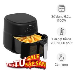 Nồi chiên không dầu Philips 6.2 lít NA231/00 