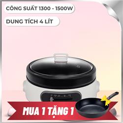 Nồi lẩu điện đa năng Lock&Lock EJP544WHT 4 lít