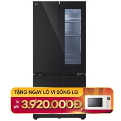 Tủ lạnh LG Inverter 617 lít Multi Door InstaView LFB61BLGAI 