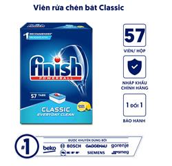 VIÊN RỬA BÁT FINISH CLASSIC 57 VIÊN CHÍNH HÃNG GIÁ ƯU ĐÃI