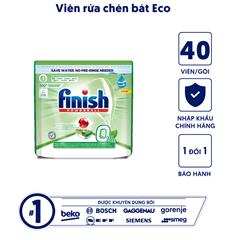 VIÊN RỬA BÁT ECO FINISH 0% 40 VIÊN CHÍNH HÃNG
