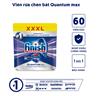 VIÊN RỬA CHÉN BÁT FINISH QUANTUM MAX 60 VIÊN GIÁ TỐT