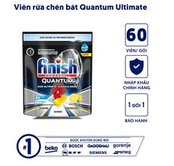 VIÊN RỬA BÁT FINISH QUANTUM ULTIMATE 60 VIÊN HƯƠNG CHANH GIÁ TỐT
