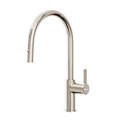 Vòi rửa bát dây rút Konox Alto Nickel