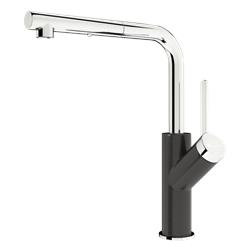 Vòi rửa bát dây rút Konox Artan Black