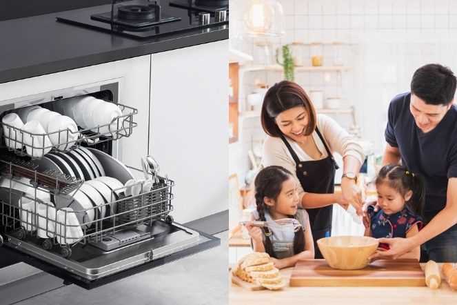 Gia đình 4 người có cần máy rửa bát không?
