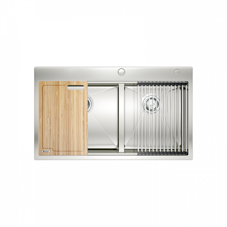 Konox Workstation Sink – Topmount Sink KN8250TD