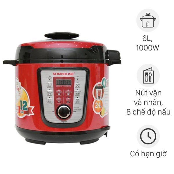 Sunhouse SHD 1767 6 lít 
