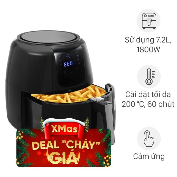 Lock&Lock 7.2 lít EJF296BLK 