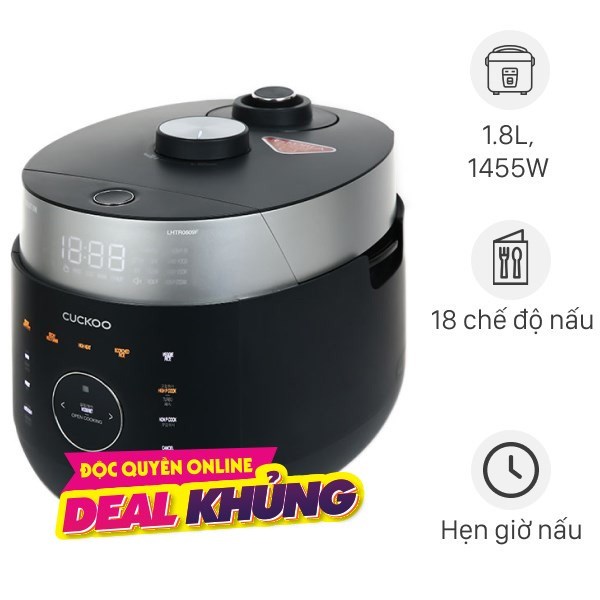 Cuckoo CRP-LHTR1009F/BKSIVNCV 