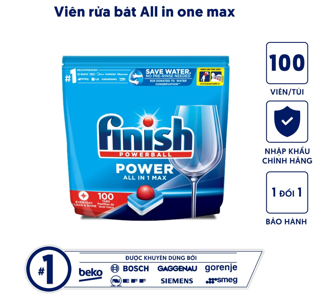 FINISH ALL IN ONE MAX 100