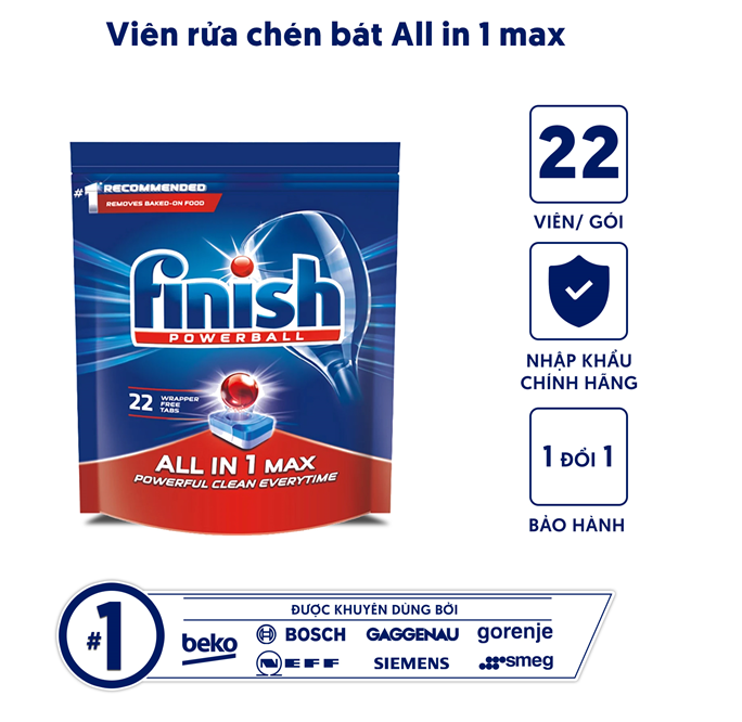 FINISH ALL IN ONE MAX 22