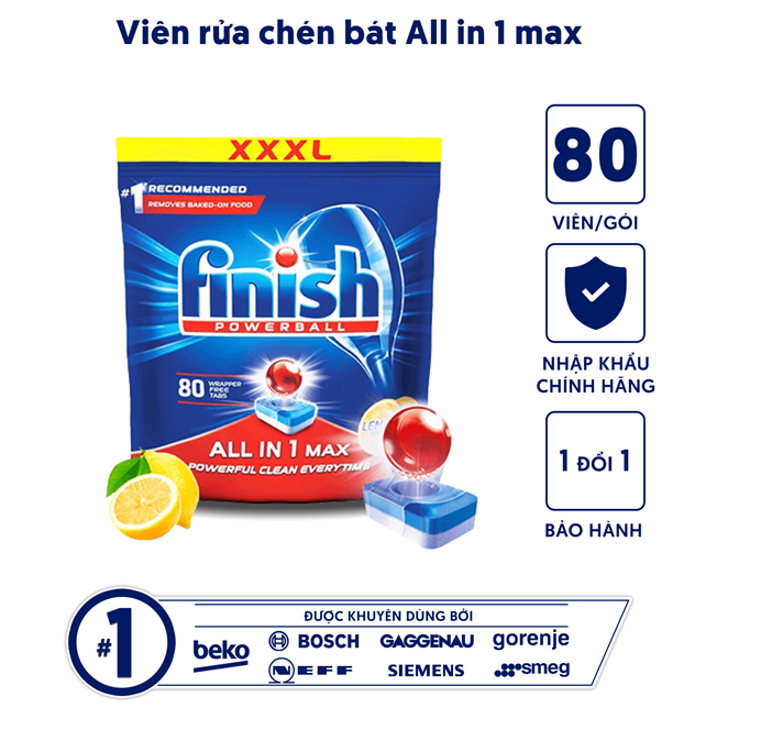 FINISH ALL IN ONE MAX 80