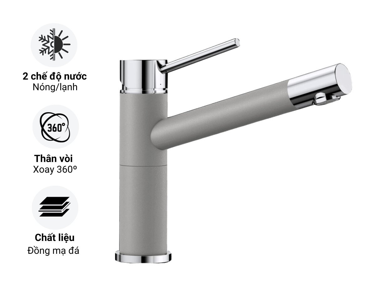 Blanco ALTA Compact Alu Metalic 515316