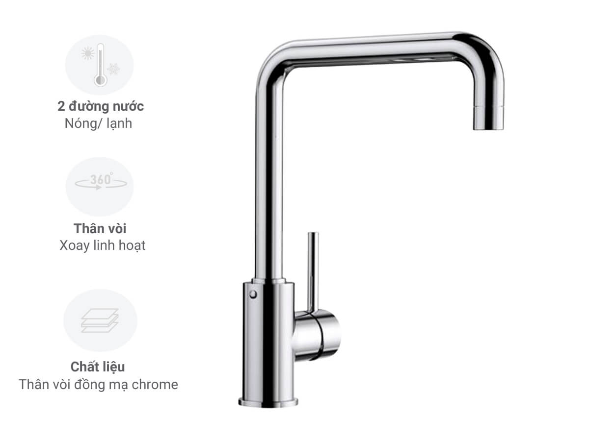 Blanco Mili Chrome 519413